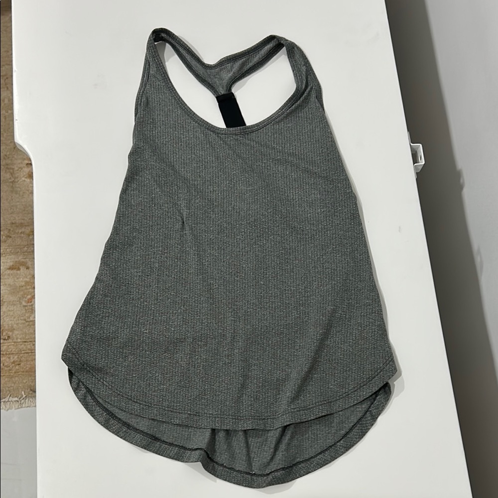 Gray Racerback Women's Top